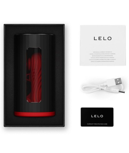 LELO - F1S V3 MASTURBADOR MASCULINO ROJO