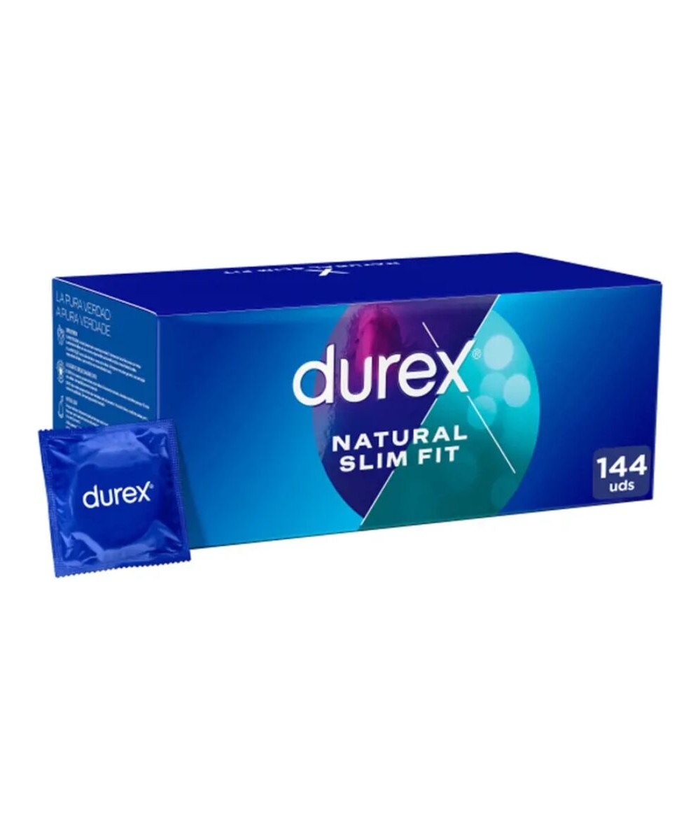 DUREX - NATURAL SLIM FIT BASIC 144 UNIDADES