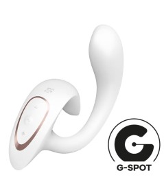 SATISFYER - G FOR GODDESS 1 VIBRADOR RABBIT BLANCO