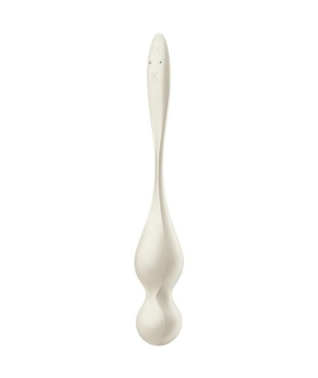 SATISFYER - LOVE BIRDS BOLAS KEGEL VIBRADORAS BLANCO