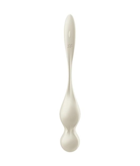 SATISFYER - LOVE BIRDS BOLAS KEGEL VIBRADORAS BLANCO