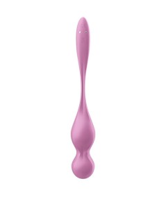 SATISFYER - LOVE BIRDS BOLAS KEGEL VIBRADORAS ROSA