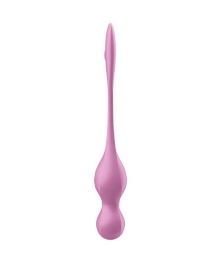 SATISFYER - LOVE BIRDS BOLAS KEGEL VIBRADORAS ROSA