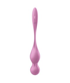 SATISFYER - LOVE BIRDS BOLAS KEGEL VIBRADORAS ROSA