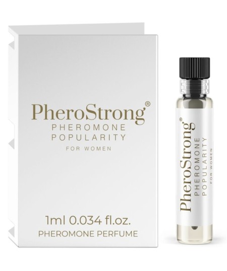 PHEROSTRONG - PERFUME CON FEROMONAS POPULARITY PARA MUJER 1 ML