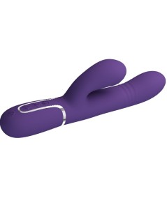 PRETTY LOVE - VIBRADOR PUNTO G MULTIFUNCIÓN MORADO