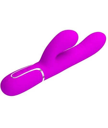 PRETTY LOVE - VIBRADOR PUNTO G MULTIFUNCIÓN FUCSIA