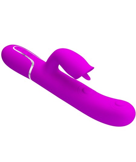 PRETTY LOVE - VIBRADOR RABBIT CON LICKING FUCSIA