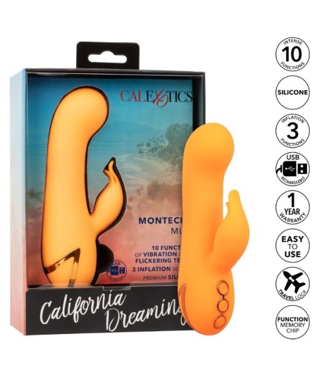 CALEXOTICS - MONTECITO MUSE VIBRADOR RABBIT NARANJA BY CALIFORNIA DREAMING