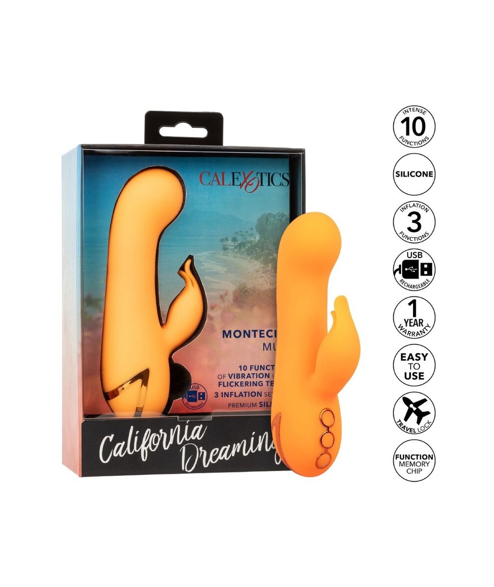 CALEXOTICS - MONTECITO MUSE VIBRADOR RABBIT NARANJA BY CALIFORNIA DREAMING