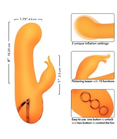 CALEXOTICS - MONTECITO MUSE VIBRADOR RABBIT NARANJA BY CALIFORNIA DREAMING