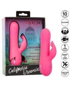 CALEXOTICS - SACRAMENTO SWEETIE VIBRADOR RABBIT ROSA BY CALIFORNIA DREAMING