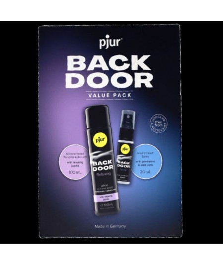 PJUR - BACK DOOR SET DE LUBRICANTE ANAL Y SPRAY