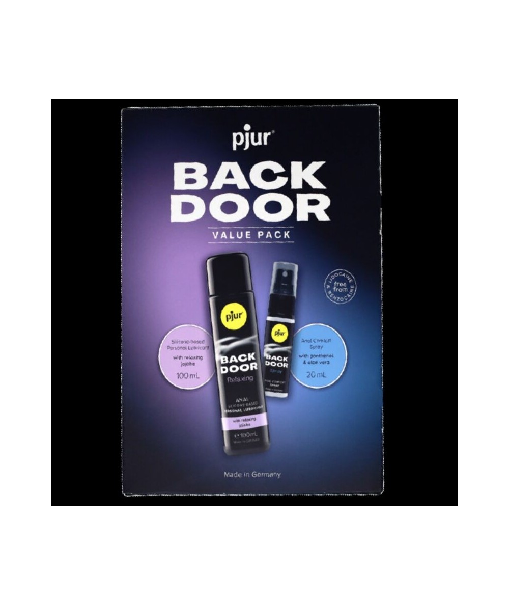 PJUR - BACK DOOR SET DE LUBRICANTE ANAL Y SPRAY