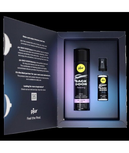 PJUR - BACK DOOR SET DE LUBRICANTE ANAL Y SPRAY