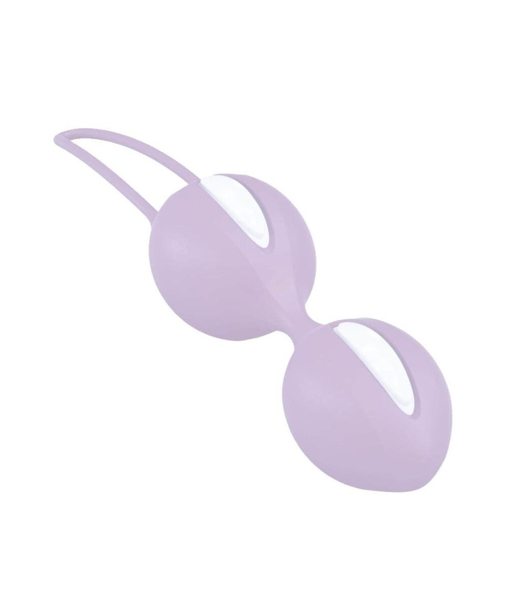 FUN FACTORY - SMARTBALLS DUO BOLAS PELVICAS BLANCO / LILA PASTEL