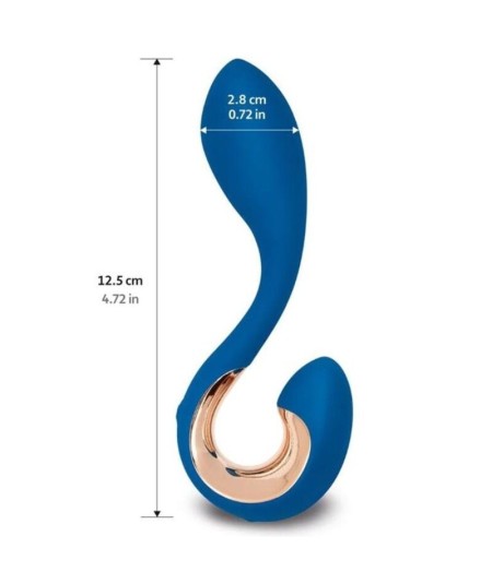 G-VIBE - GPOP 2 VIBRADOR PUNTO G Y P AZUL INDIGO