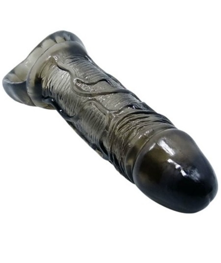 BAILE - FUNDA EXTENSORA PENE CON STRAP PARA TESTICULOS 11.5 CM