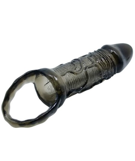 BAILE - FUNDA EXTENSORA PENE CON STRAP PARA TESTICULOS 11.5 CM