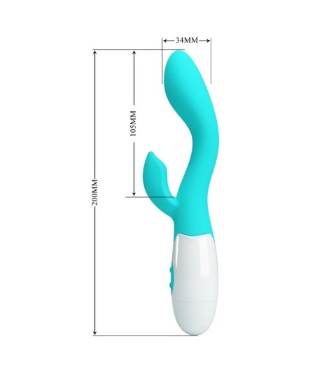 PRETTY LOVE - BRIGHTY VIBRADOR PUNTO G VERDE AGUA