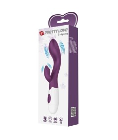 PRETTY LOVE - BRIGHTY VIBRADOR PUNTO G MORADO