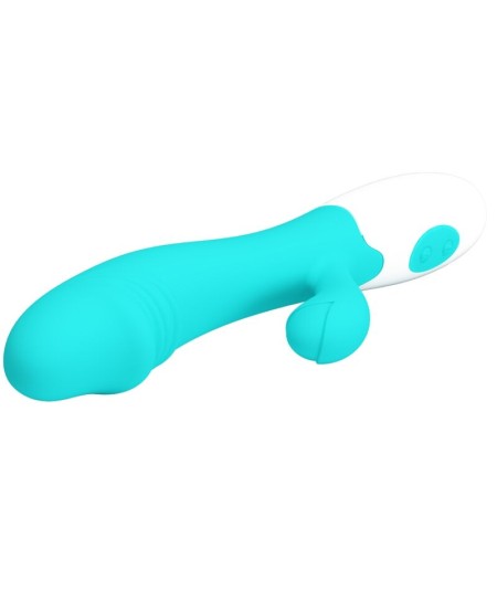 PRETTY LOVE - SNAPPY VIBRADOR PUNTO G VERDE AGUA