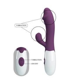 PRETTY LOVE - SNAPPY VIBRADOR PUNTO G MORADO