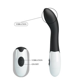 PRETTY LOVE - BISHOP VIBRADOR PUNTO G 30 MODOS NEGRO