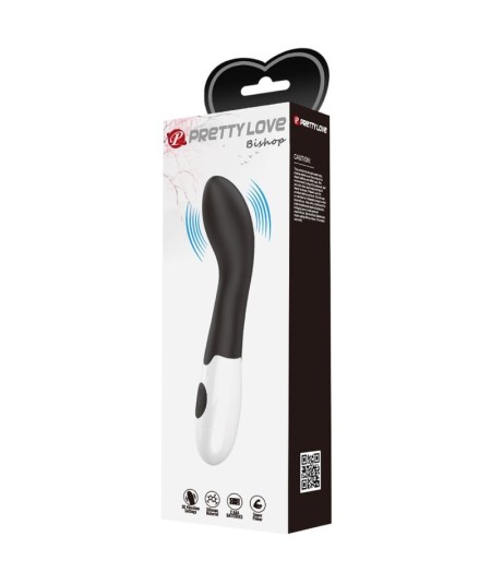 PRETTY LOVE - BISHOP VIBRADOR PUNTO G 30 MODOS NEGRO