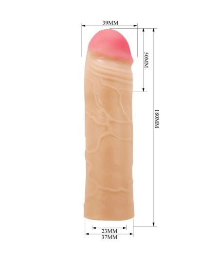 PRETTY LOVE - CHANE FUNDA DE PENE EXTENSORA NATURAL