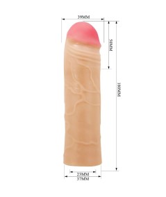 PRETTY LOVE - CHANE FUNDA DE PENE EXTENSORA NATURAL