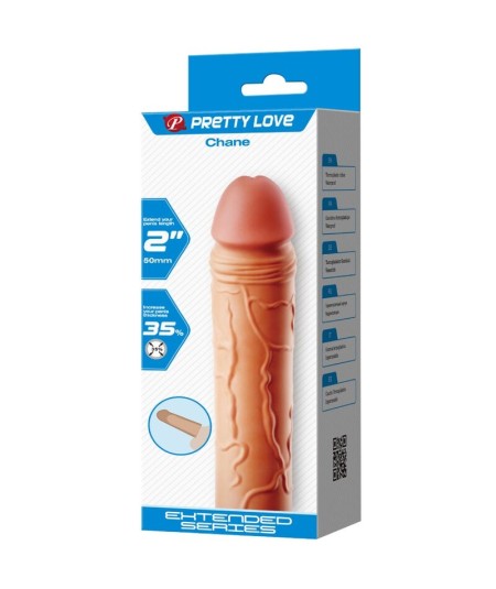 PRETTY LOVE - CHANE FUNDA DE PENE EXTENSORA NATURAL