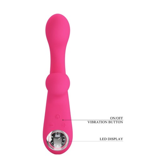 PRETTY LOVE - SKYLAR VIBRADOR ESTIMULADOR ROSA