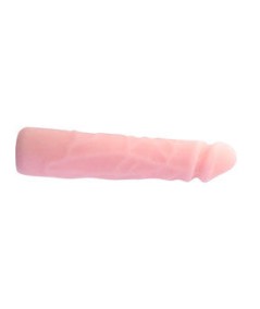 BAILE - DILDO SILICONA TACTO PIEL REALISTICO 23 CM