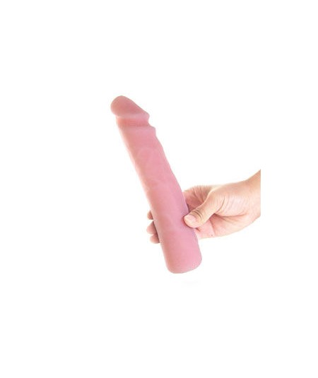 BAILE - DILDO SILICONA TACTO PIEL REALISTICO 23 CM