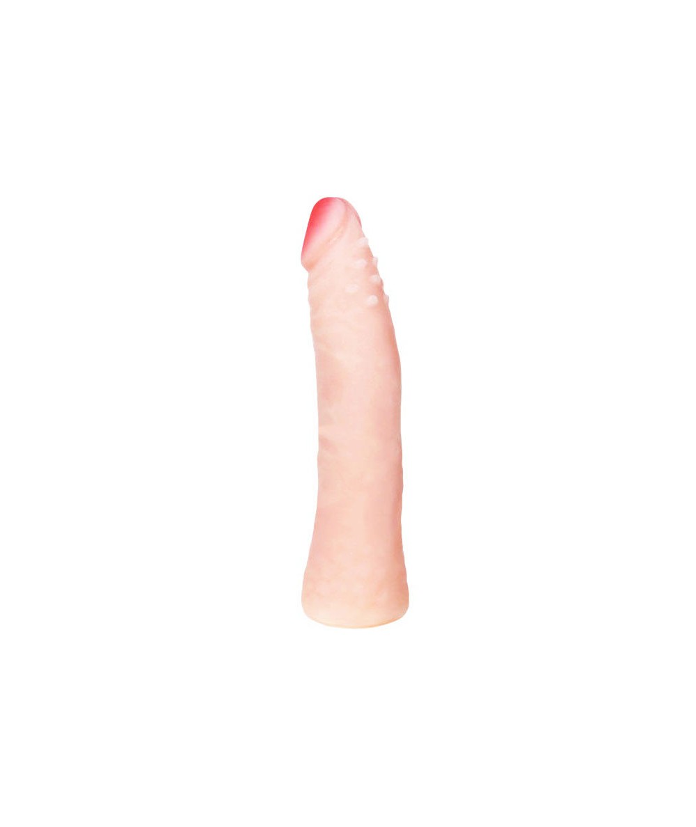 BAILE - DILDO SILICONA TACTO PIEL REALISTICO 19 CM COLOR CAJA ALEATORIO