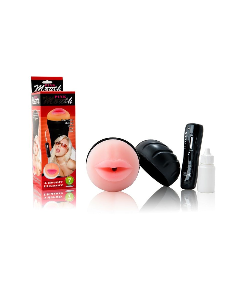 BAILE - BOCA MASTURBADOR CON VIBRADOR 7 RITMOS