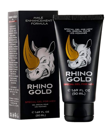 RHINO GOLD GEL ÍNTIMO PARA HOMBRES 50 ML