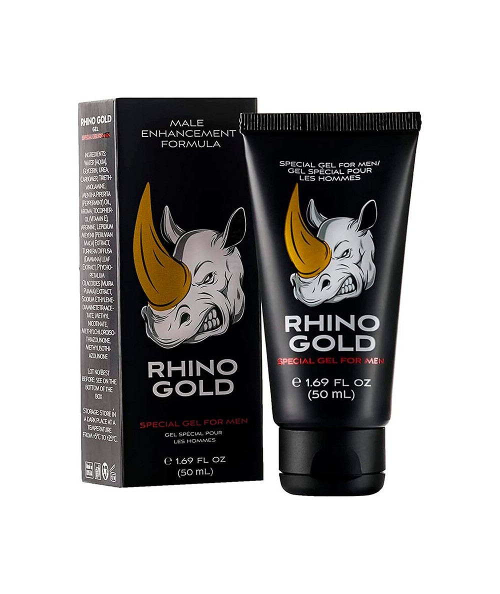 RHINO GOLD GEL ÍNTIMO PARA HOMBRES 50 ML