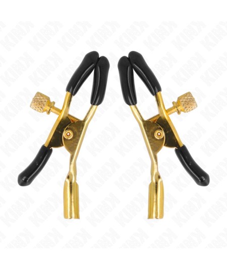 KINK - PINZAS PARA PEZONES DORADO 6 CM