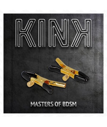 KINK - PINZAS PARA PEZONES DORADO 6 CM