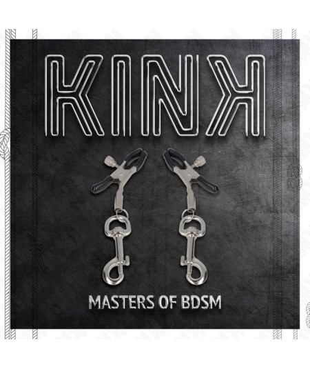 KINK - PINZAS PARA PEZONES CON GANCHO 6 CM