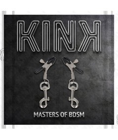 KINK - PINZAS PARA PEZONES CON GANCHO 6 CM