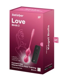 SATISFYER - LOVE BIRDS 2 BOLAS KEGEL VIBRADORAS + APP GRATUITA