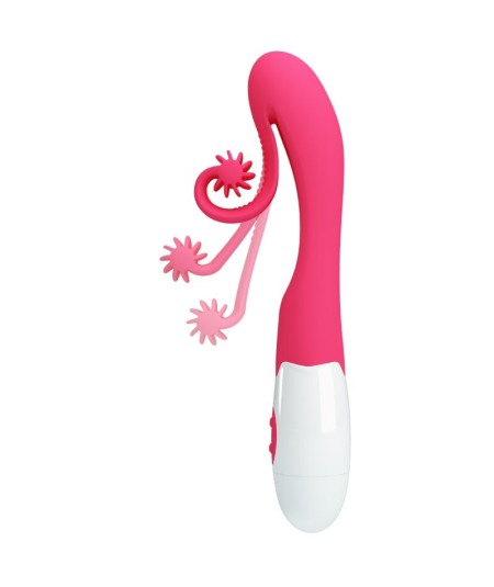 ROMANCE - VIBRADOR Y ESTIMULADOR 30 VELOCIDADES ROSA