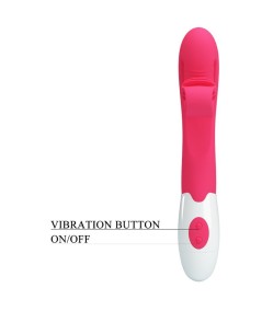 ROMANCE - VIBRADOR Y ESTIMULADOR 30 VELOCIDADES ROSA