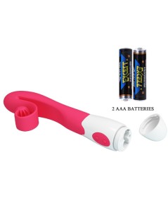 ROMANCE - VIBRADOR Y ESTIMULADOR 30 VELOCIDADES ROSA