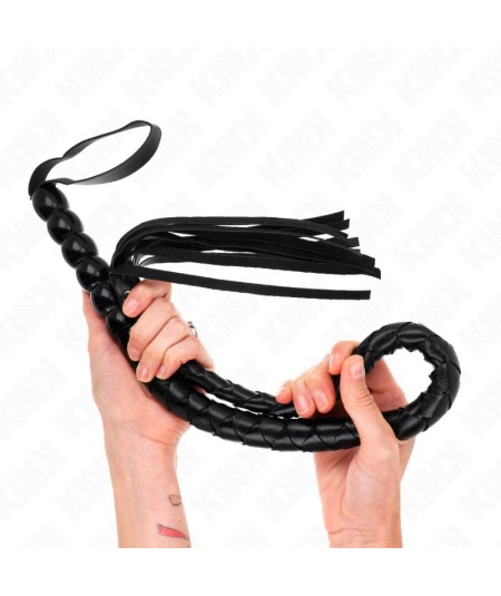 KINK - LÁTIGO DE SERPIENTE CON AGARRE DE BOLAS 80 CM