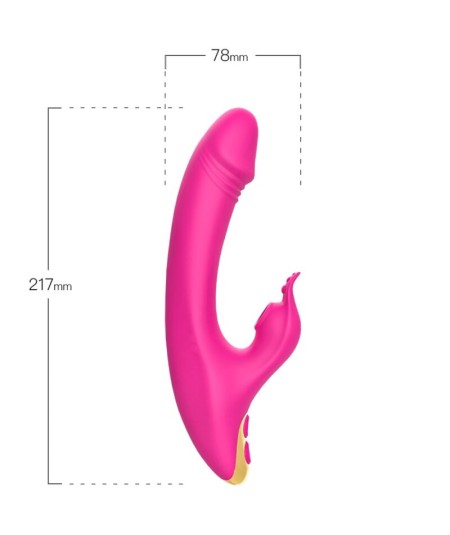 ARMONY - AMANT SUCCIONADOR CLITORIS & PUNTO G FUCSIA