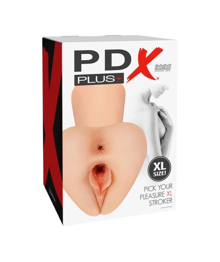 PDX PLUS - PICK YOUR PLEASURE MASTURBADOR REALÍSTICO XL NATURAL